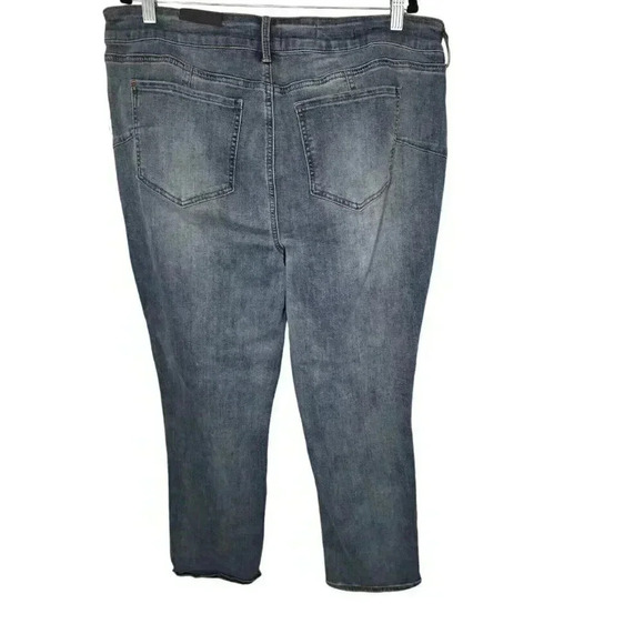 NYDJ Jeans Women 18W Marilyn Straight Cool Embrace Lift Tuck Medium Wash Stretch - Picture 3 of 12